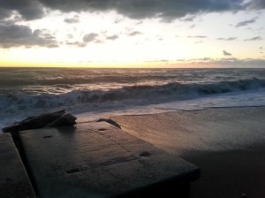 Sunrise over the Adriatic